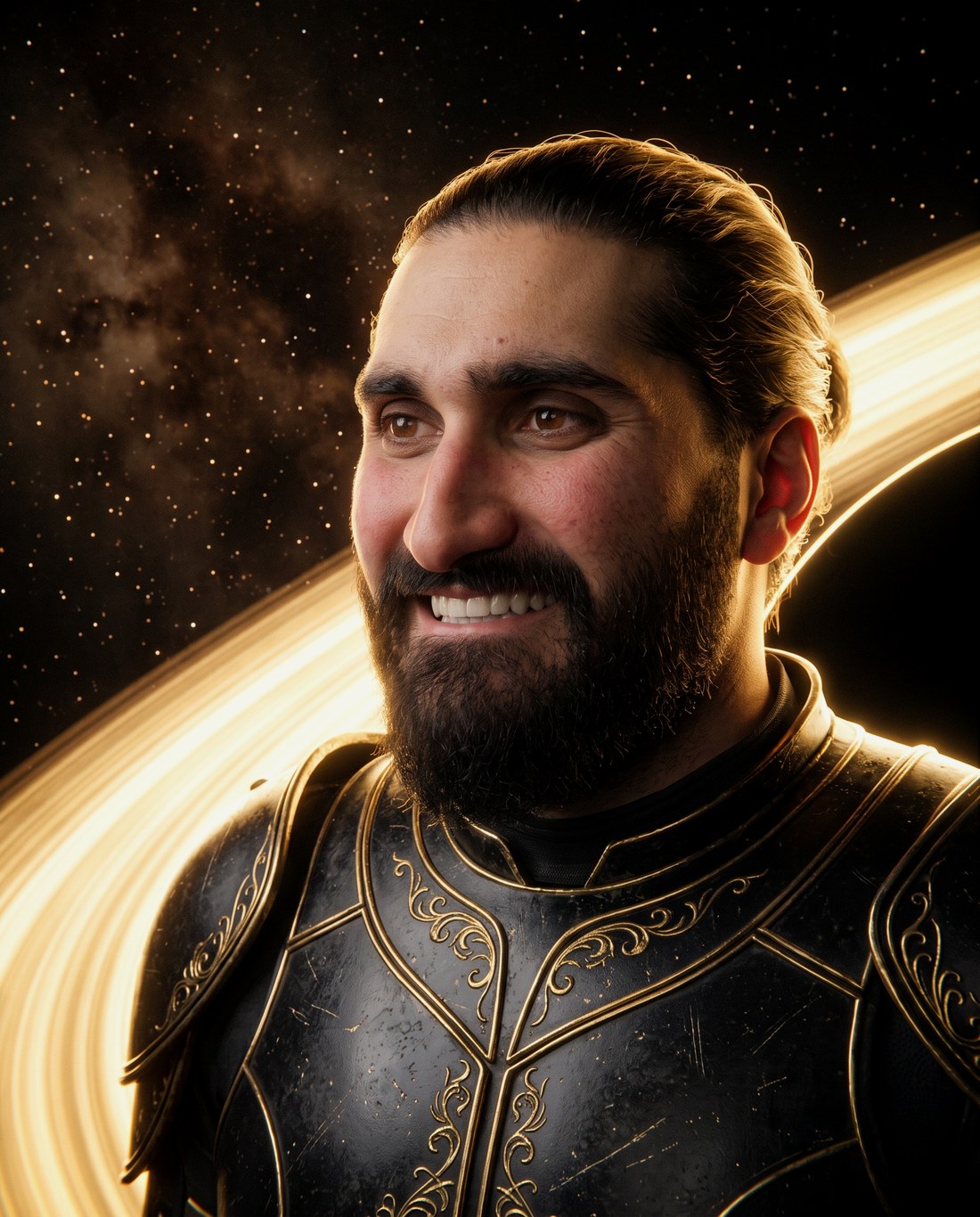 Christos, Inhaber von HeimdallMedia, als Wächter der Bifröst